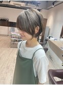 大人可愛い小顔くびれミディアムボブウルフ10代20代30代