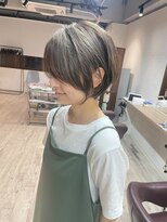 コワファーストナガサキシャンプーボーイ(COIFF1RST NAGASAKI SHAMPOO BOY)&nbsp;大人可愛い小顔くびれミディアムボブウルフ10代20代30代