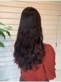 30代40代ダークブラウン☆大人可愛いグランジパーマ