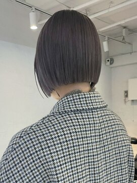 アイティー バイ アルバム 浦和店(IT by ALBUM) グレージュ_グレージュカラーボブウルフココアベージュ_ba400531