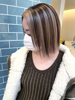 フェーディン(fa/din)&nbsp;アンブレラカラー×ブロンドベージュ