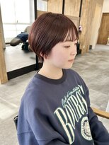 アノネ(anone)&nbsp;短めショート×髪質改善カラー