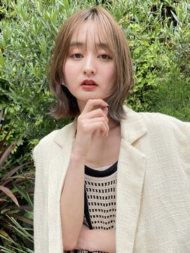 フィエル(Fier) 堀江/【スウィートベージュロブ☆】