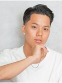 スリックバック　スキンフェード