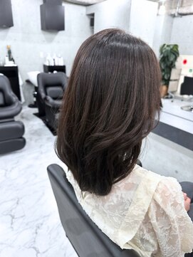 エンディアリング 東銀座(Endearing) ウルフ/マチルダボブ/ピンクベージュ/インナーグレージュ/東銀座