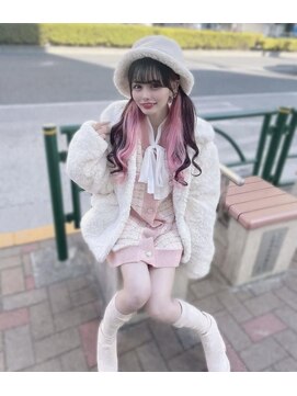 ルフレ 新宿本店2nd(Reflet) モデルさんもプルエクステ愛用