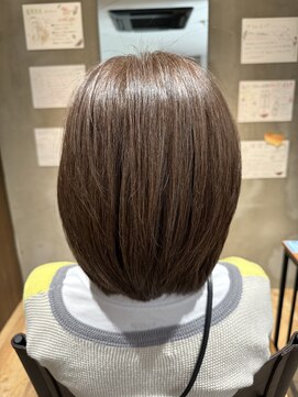 キコーヘア(kiko hair) 【丸みボブ/白髪ぼかし/脱白髪染】吹田/岸辺/千里丘/江坂/正雀