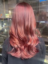 アイティー バイ アルバム 中野店(IT by ALBUM)&nbsp;美髪ニュアンスカラーベビーピンクレイヤーロング_ba487681