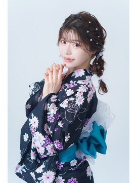 ゴート アミティ(G.O.A.T AMITY) 夏祭り/心斎橋ヘアセット