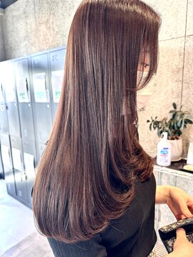 メルバイレガロ 水戸(mer by REGALO) ロングレイヤー／ショコラブラウン