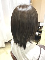 アズール 草加(azule) 髪質改善カラー オリーブベージュ