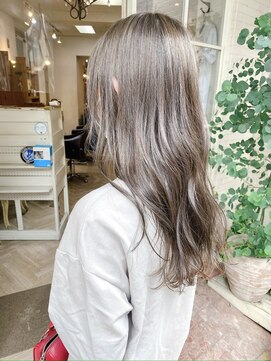 シェノン 赤羽店(CHAINON) 透明感カラーミルクティーベージュロング赤羽