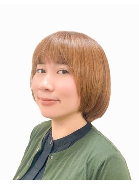 黄ぐまくん美容室 ショートレイヤー