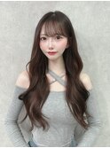 ワンホン/韓国風ロング/エクステ70枚