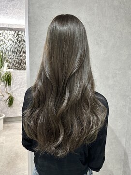 エースヘアー(A.hair) オリーブベージュ/レイヤーカット/髪質改善トリートメント