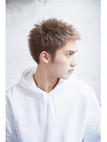 ハニー 町田(HONEY) スパイキーショート 韓国マッシュブルーブラック スペインカール