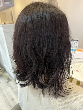 ハグクレア(HUG CLAIRE) 外ハネゆるふわパーマ