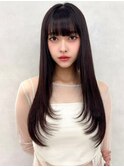 レイヤー/ネビージュ/韓国ヘア/イメチェン/縮毛矯正/調布