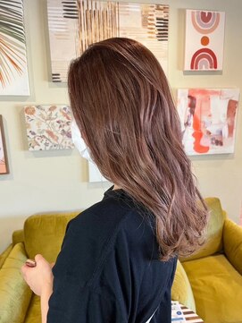 ソレイユ シンサカエ(SOLEIL SHINSAKAE) ピンクベージュ♪ブリーチカラー