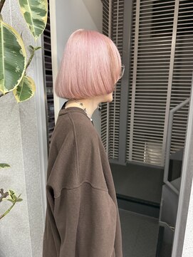 天神美容室 【KASUMI天神美容室】ハイトーン×海外レイヤー