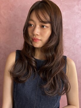 ローレンジウ(LOREN JU) 透明感髪質改善ベージュダブルカラーミルクティーグレージュ