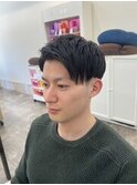 アップバングマッシュショート