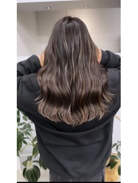 ジルブラン(JIL BLAN) ハイライトバレイヤージュダブルカラー20代30代40代グレージュ