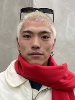 ソーコ 渋谷(SOCO)&nbsp;メンズカットメンズショート金髪ボウズブロンドヘア