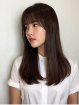 ブレンドロシェル 元住吉(Blend Roshelle)&nbsp;[元住吉駅/髪質改善/縮毛矯正/黒髪/小顔/ココアベージュ]