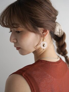 シュピネ(choupinet) ローポニーアレンジ