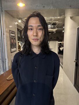 ソイリウム 下北沢(soi rium) ロングメンズのニュアンスパーマ