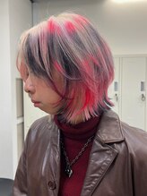 ヘアサロン ドット トウキョウ カラー 町田店(hair salon dot. tokyo color) ダブルカラー/アッシュカラー/おしゃれ女子ウルフヘア/町田駅