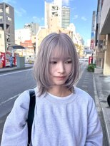 ブリックバイブレイス 千葉 千葉中央(brick by brace)&nbsp;千葉駅/オリーブグレー/小顔/ココアベージュ