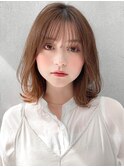 くびれヘア愛されレイヤーカット美髪大人可愛い結べるボブ