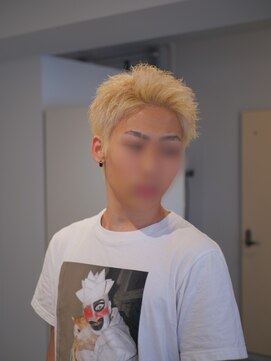 グットルーズトウキョウ(GOOD LOOSE TOKYO) 抜きっぱなしブリーチ、スパイキーショート