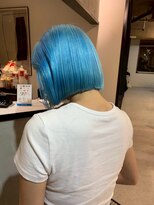 ペレ 原宿(PELE)&nbsp;ダブルカラー/ケアブリーチ/羽エクステ/原宿