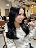 アリーズ(ALLYS) レイヤーカット×透明感ブルーブラック寺西