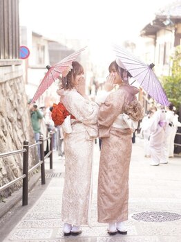 ヘアセット&着付け専門店 White 久屋大通店【4月1日NEW　OPEN（予定）】の写真/【振袖/訪問着/留袖/袴】着物着付けは《White》にお任せください♪着物レンタルもご用意◎