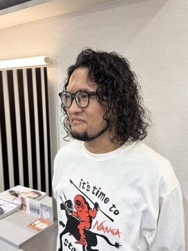 solea men's 【雰囲気抜群】スパイラルパーマ