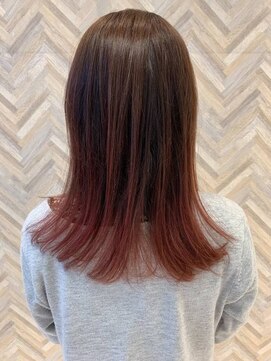 プログレス 小手指店(PROGRESS) ◆エアリーロング/美髪のススメ/ピンクブラウン