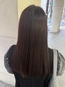 エルヘアメゾン(el. hair maison) ボルドーカラー/髪質改善