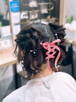 ファースト 祇園本店(first) 【セットサロンfirst】クラゲヘア♪