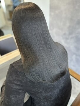 カノエ(canoe) ブルーブラック顔周りレイヤー20代～50代【西新大濠荒戸】