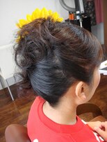 ビギンズ ヘア コウベ(BEGINS HAIR KOBE) お祭りアップ2