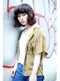 Chlom ☆ワイドシルエットランダムパーマ　TEL 0364574337