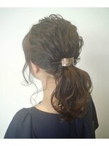 ノイ(neu)&nbsp;ゆるポニテアレンジ　お呼ばれヘアセット【静岡/静岡駅】