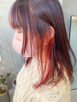 テトヘアー(teto hair) ピンクベージュ、ピンクパープル、ツヤガミ、ピラミンゴカラー
