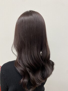 シェノン 梅田(CHAINON) 韓国風カット×ピンクベージュ