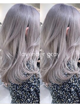 ラキングキョウト(LA KING KYOTO) 10代20代30代ラベンダーグレー/透明感カラー