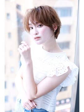 シーラス バイクラウドゼロ(Cirrus by Cloud zero) ハイライトベージュショート【Cirrus by Cloud zero】